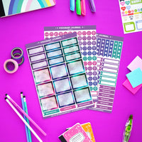 Load image into Gallery viewer, Flags And Banners Stickers - Galaxy