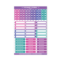 Load image into Gallery viewer, Sticker Set - Galaxy
