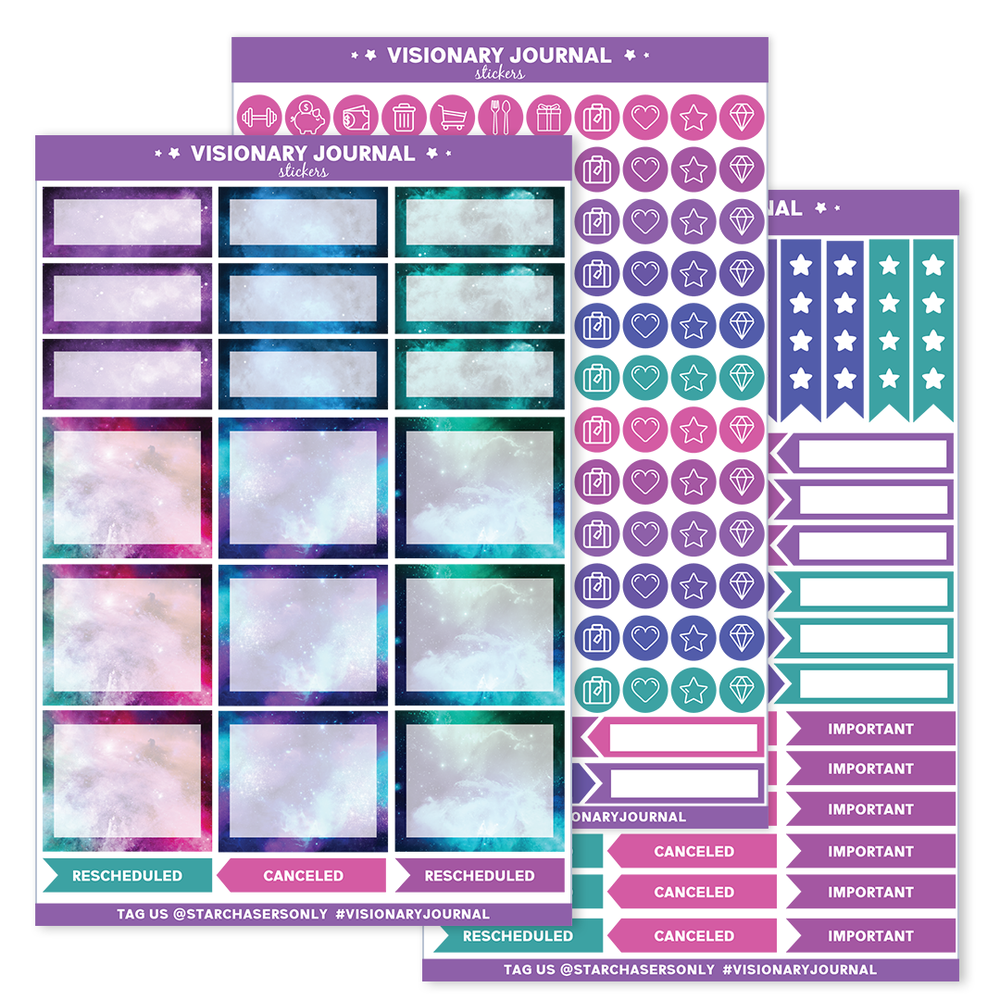 Sticker Set - Galaxy