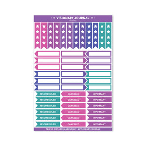Flags And Banners Stickers - Galaxy